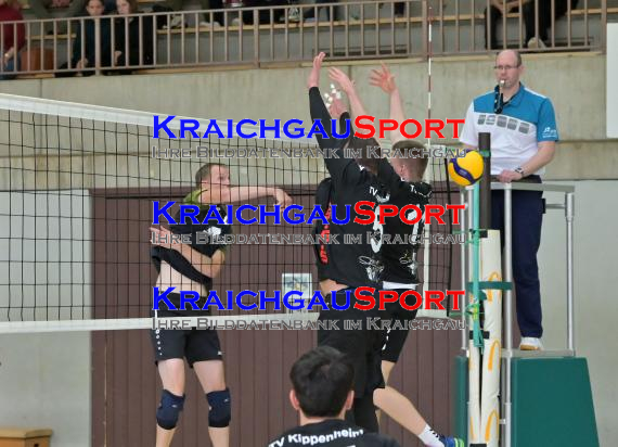 Volleyball-Herren-Oberliga-Baden-Saison-2023/24-SG-Sinsheim/Helmstadt-vs-VSG-Kippenheim/Lahr (© Siegfried Lörz)